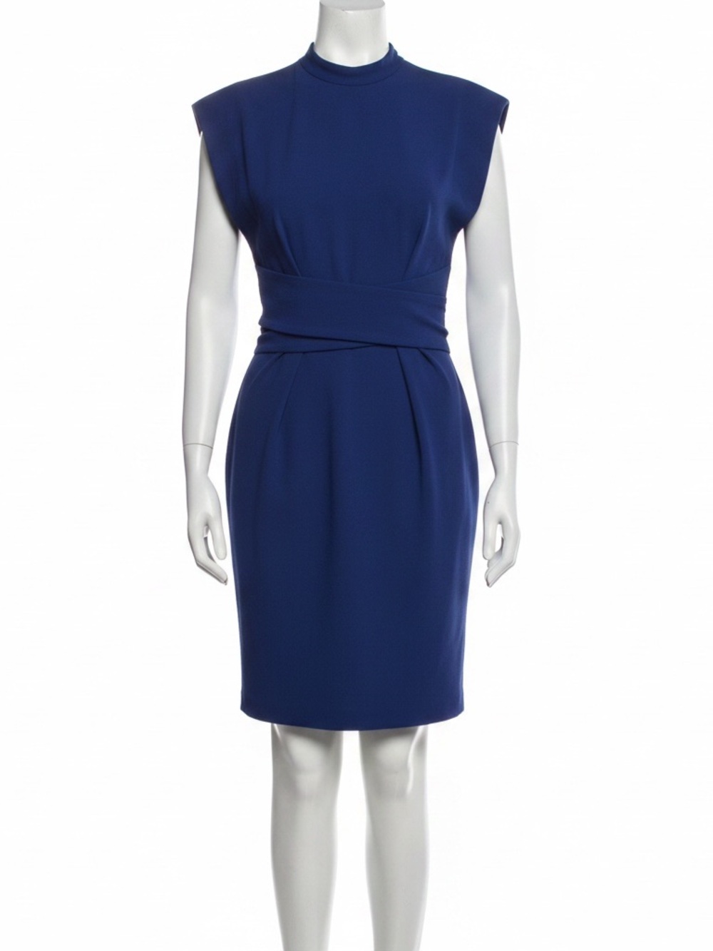 Closet London Royal Blue Belted Dress – US 12 / UK 16